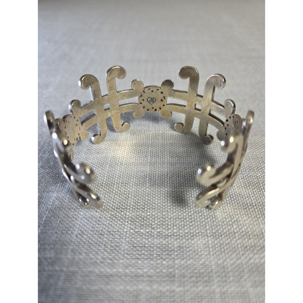 Brighton Silver Cross Motif Bracelet and Earring Set - Picture 7 of 11